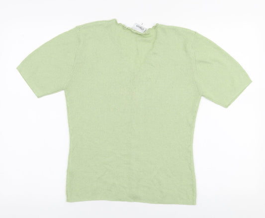 Womens UK Size S OPUS Green Pullover Jumper