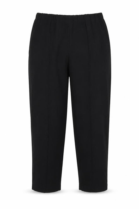 Womens UK Size 16 Isle Regular Fit  Black Trousers