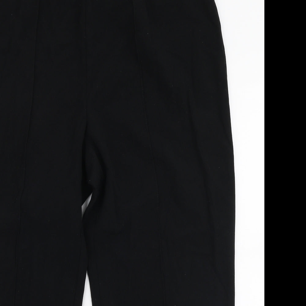 Womens UK Size 16 Isle Regular Fit  Black Trousers