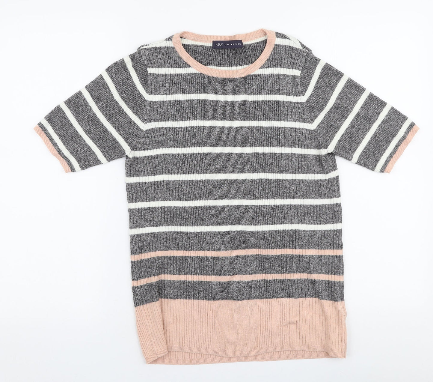 Womens UK Size 16 Marks and Spencer Multicoloured Pullover Jumper