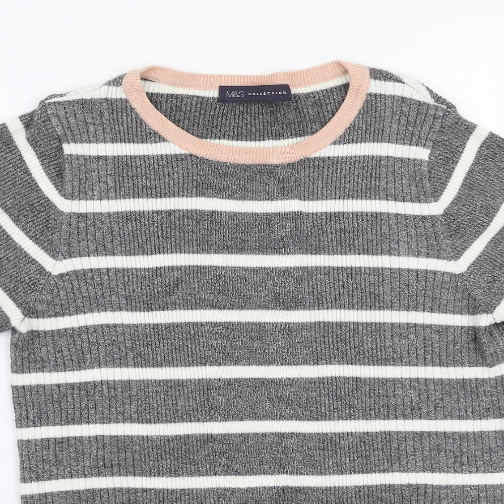 Womens UK Size 16 Marks and Spencer Multicoloured Pullover Jumper