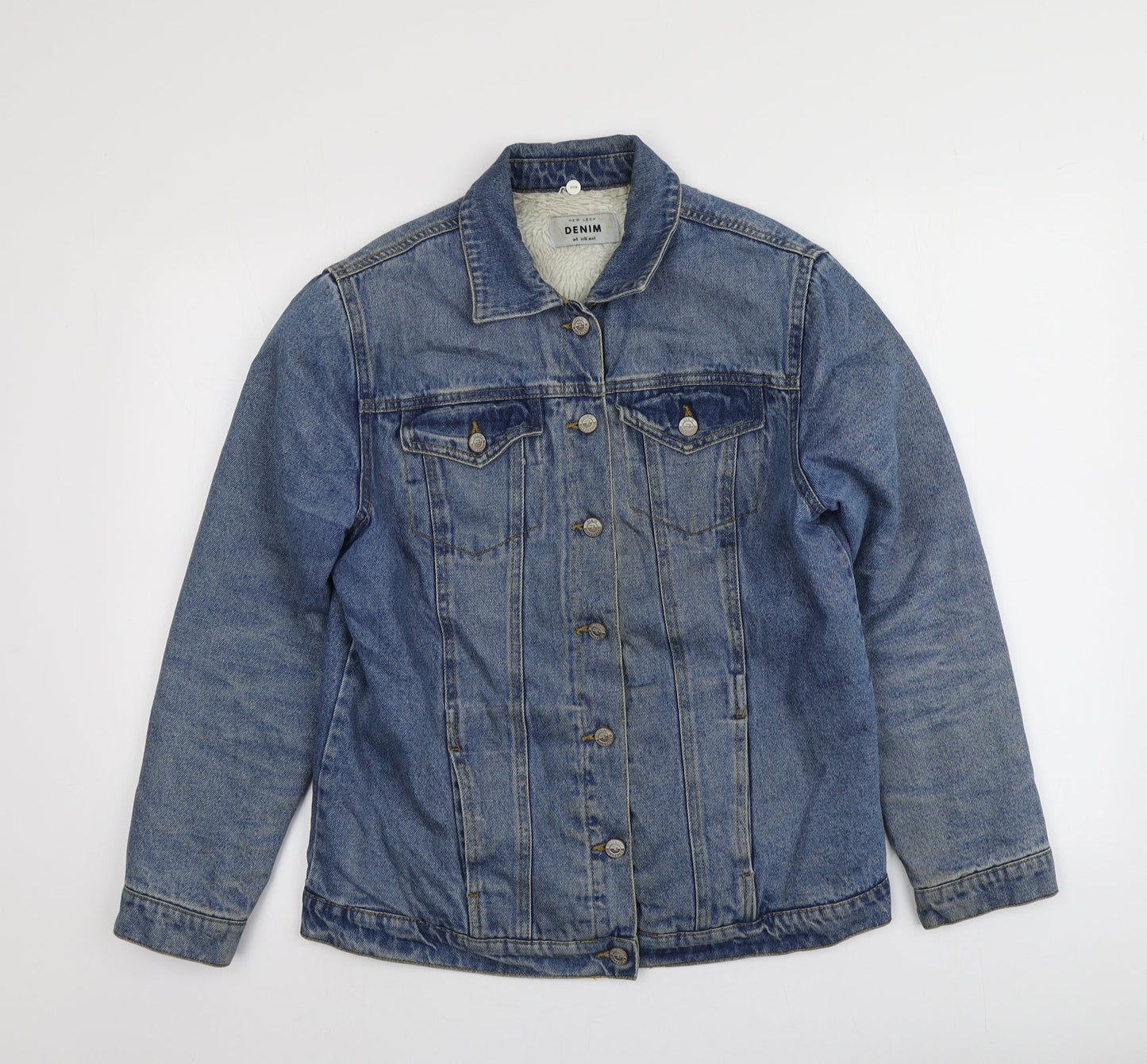 Womens UK Size 8 New Look Blue Jacket