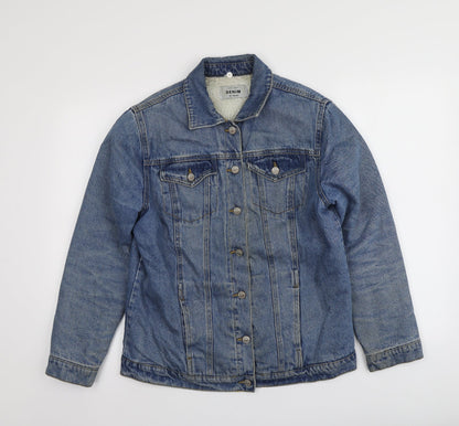 Womens UK Size 8 New Look Blue Jacket