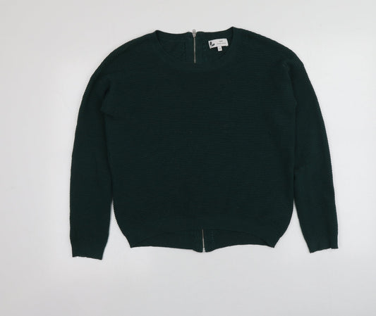 Womens UK Size 10 NEXT Green Pullover Jumper