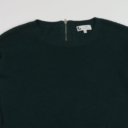 Womens UK Size 10 NEXT Green Pullover Jumper