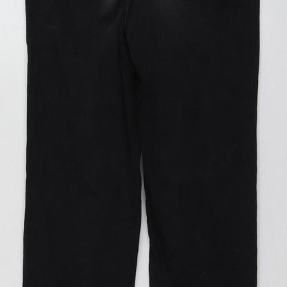Womens UK Size 8 Papaya Regular Fit Skinny Black Jeans