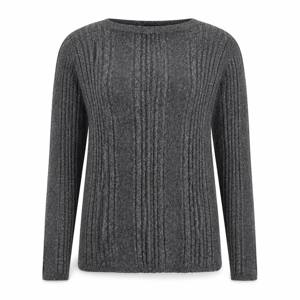 Womens UK Size 14 M&S Grey Pullover Jumper
