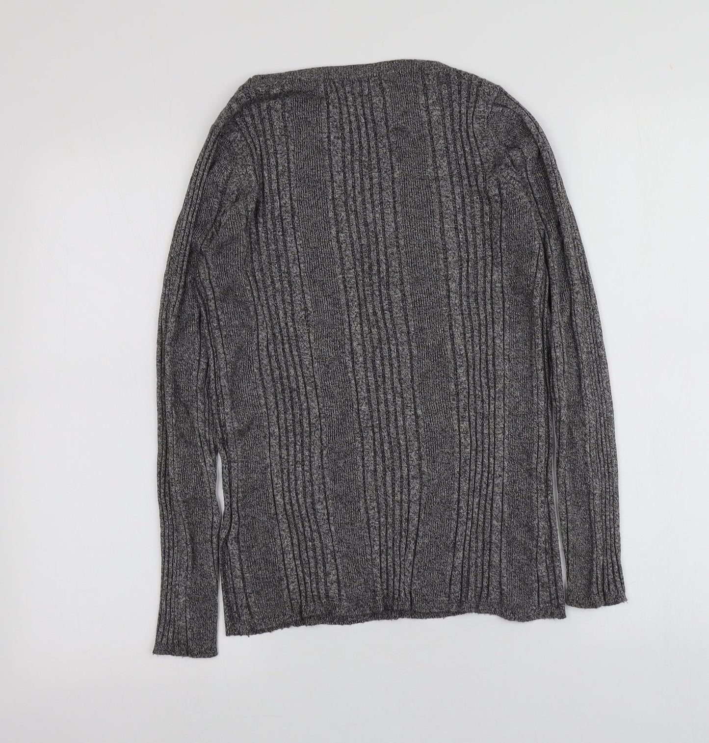 Womens UK Size 14 M&S Grey Pullover Jumper