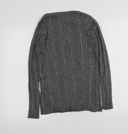 Womens UK Size 14 M&S Grey Pullover Jumper
