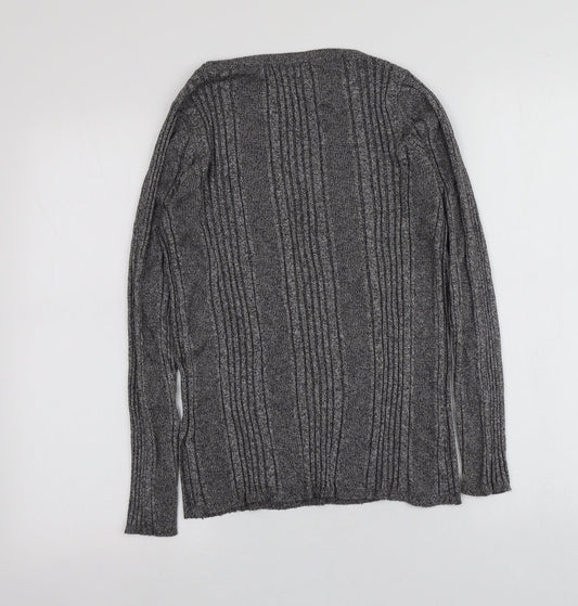 Womens UK Size 14 M&S Grey Pullover Jumper