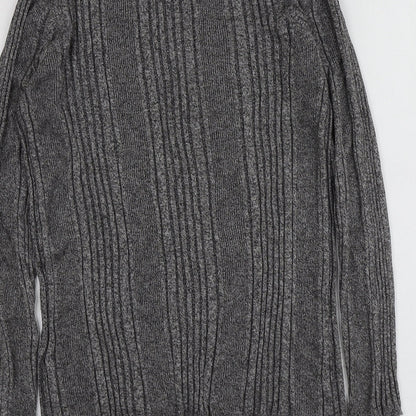 Womens UK Size 14 M&S Grey Pullover Jumper