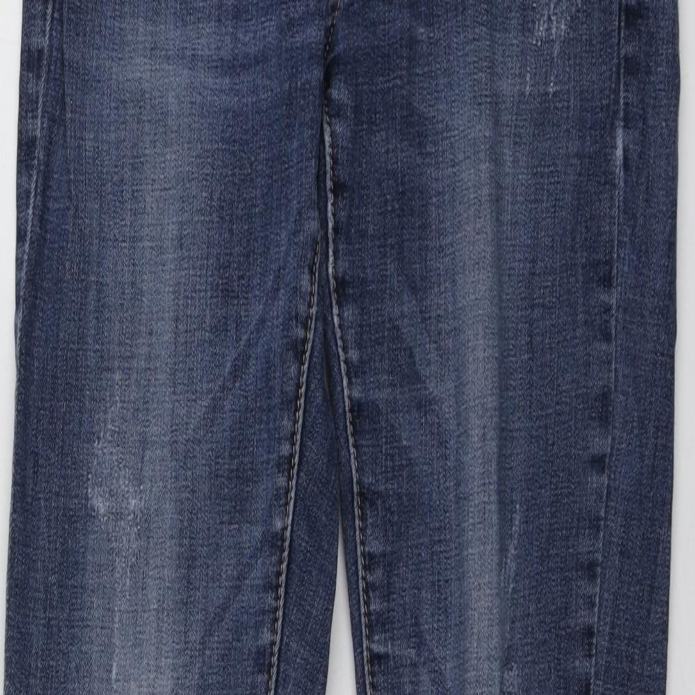Version Jeans Womens Blue  Cotton Skinny Jeans Size 29 L29 in Regular