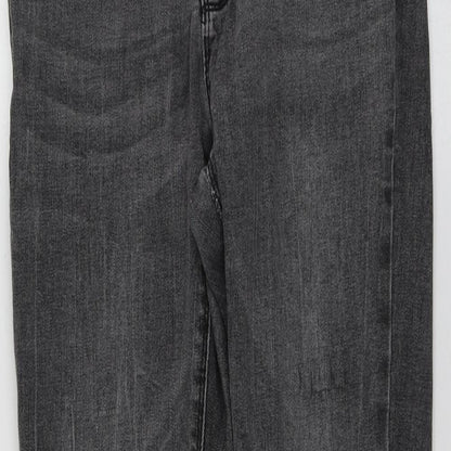Denim.Co Womens Grey  Cotton Skinny Jeans Size 12 L27 in Regular