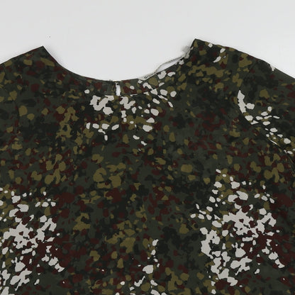 Womens UK Size S Silvian Heach Green Basic Blouse