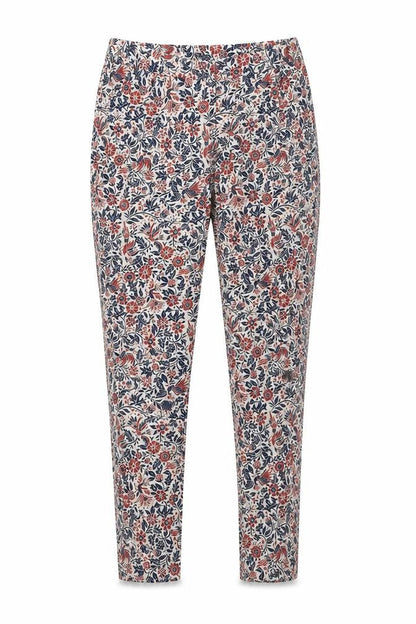 Womens UK Size 10 New Look Regular Fit Carrot Multicoloured Trousers