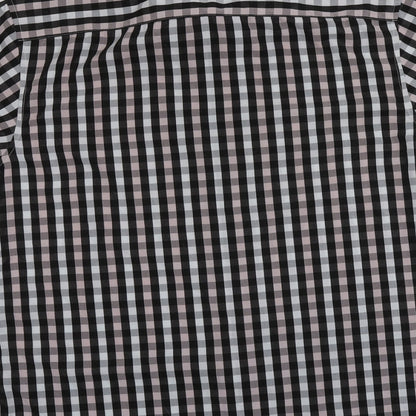 Mens UK Size L Dunnes Stores Multicoloured  Button-Up Short Sleeve Casual Shirt