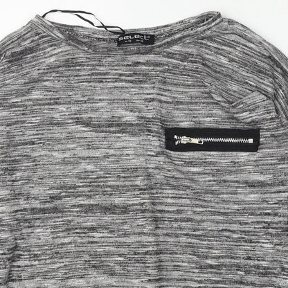 Womens UK Size 10 Select Grey Pullover Jumper