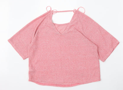 Womens UK Size 8 New Look Pink Cardigan Jumper