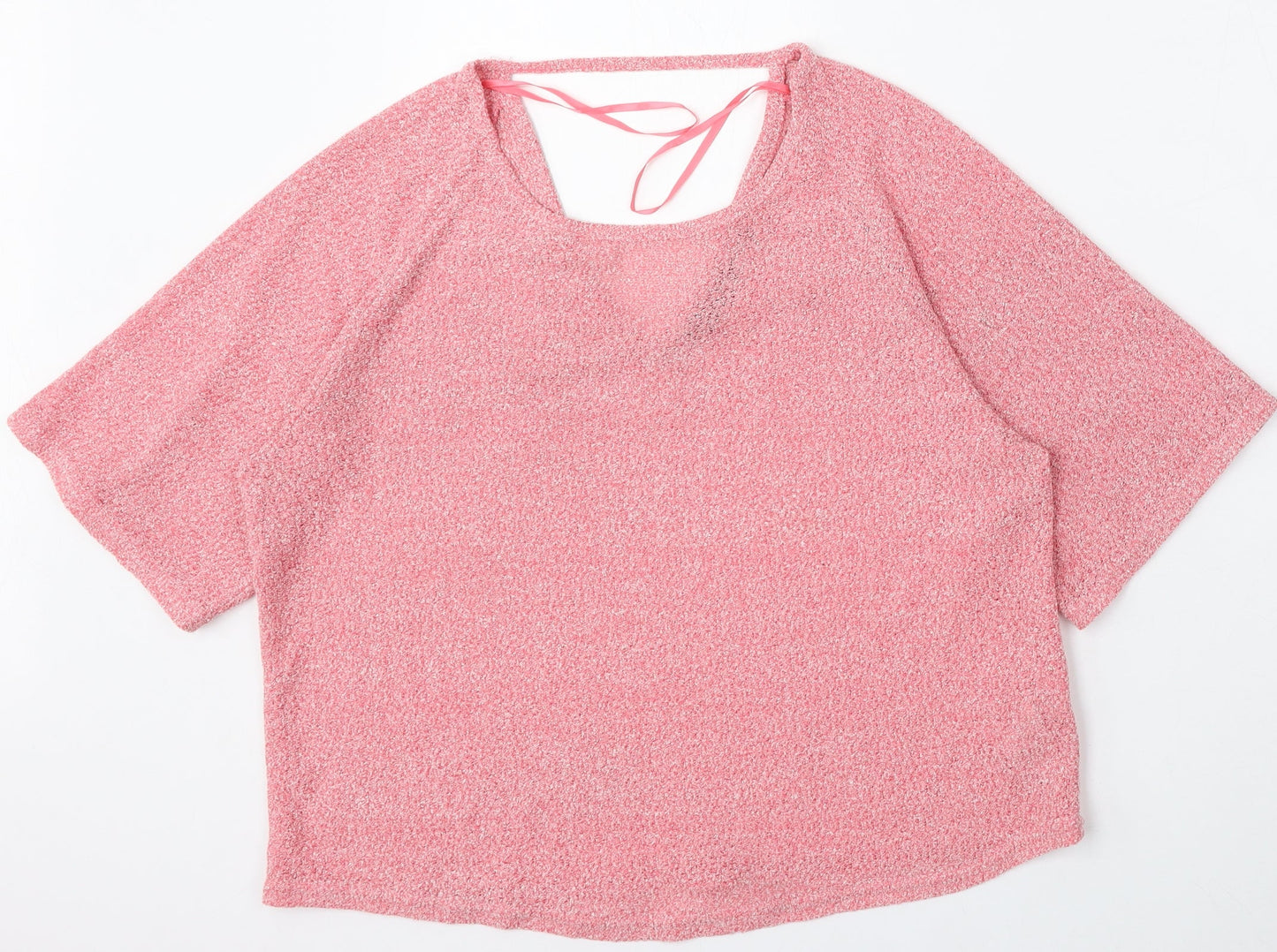 Womens UK Size 8 New Look Pink Cardigan Jumper
