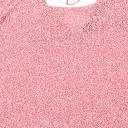 Womens UK Size 8 New Look Pink Cardigan Jumper