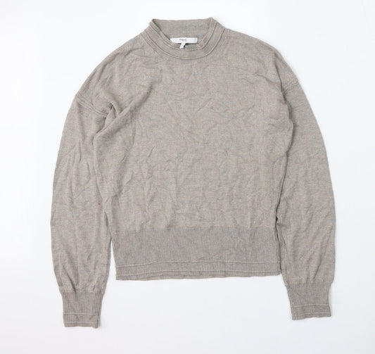 Womens UK Size 8 NEXT Beige Pullover Jumper