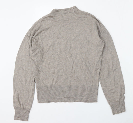 Womens UK Size 8 NEXT Beige Pullover Jumper
