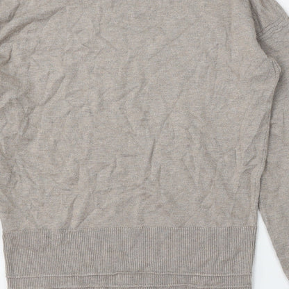 Womens UK Size 8 NEXT Beige Pullover Jumper