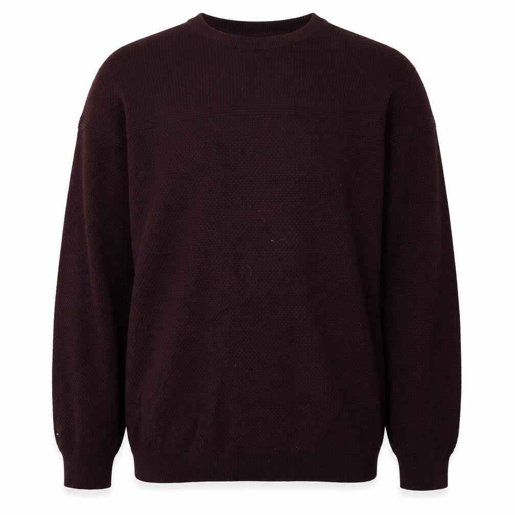 Mens UK Size L Matalan Red Pullover Jumper