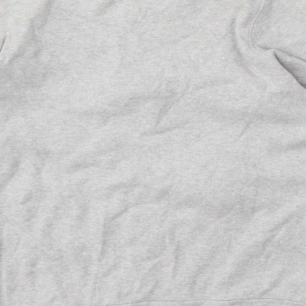 NEXT Girls Grey  Cotton Pullover Sweatshirt Size 8 Years