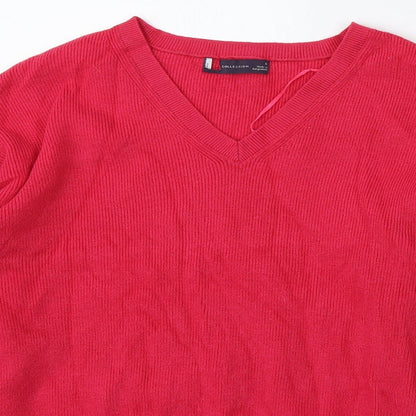 Womens UK Size S Marks and Spencer Pink Pullover Jumper