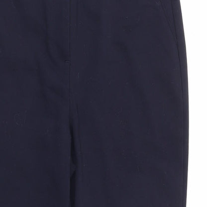 Womens UK Size 12 Papaya Regular Fit  Blue Trousers