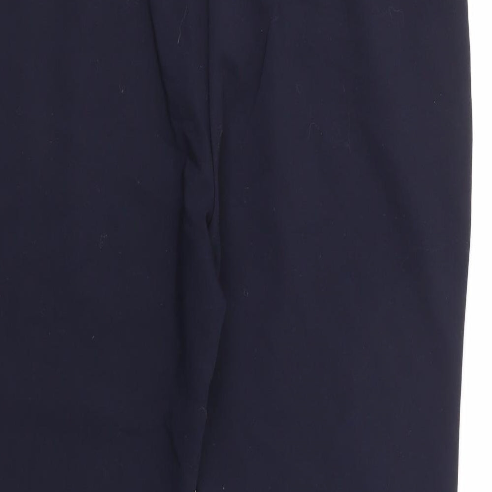 Womens UK Size 12 Papaya Regular Fit  Blue Trousers