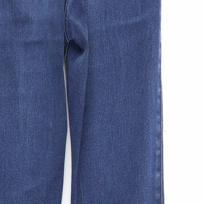 Only Womens Blue  Cotton Skinny Jeans Size 6 L28 in Slim Zip