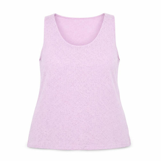 Dunnes Womens Pink  Polyester Camisole T-Shirt Size 14 Scoop Neck