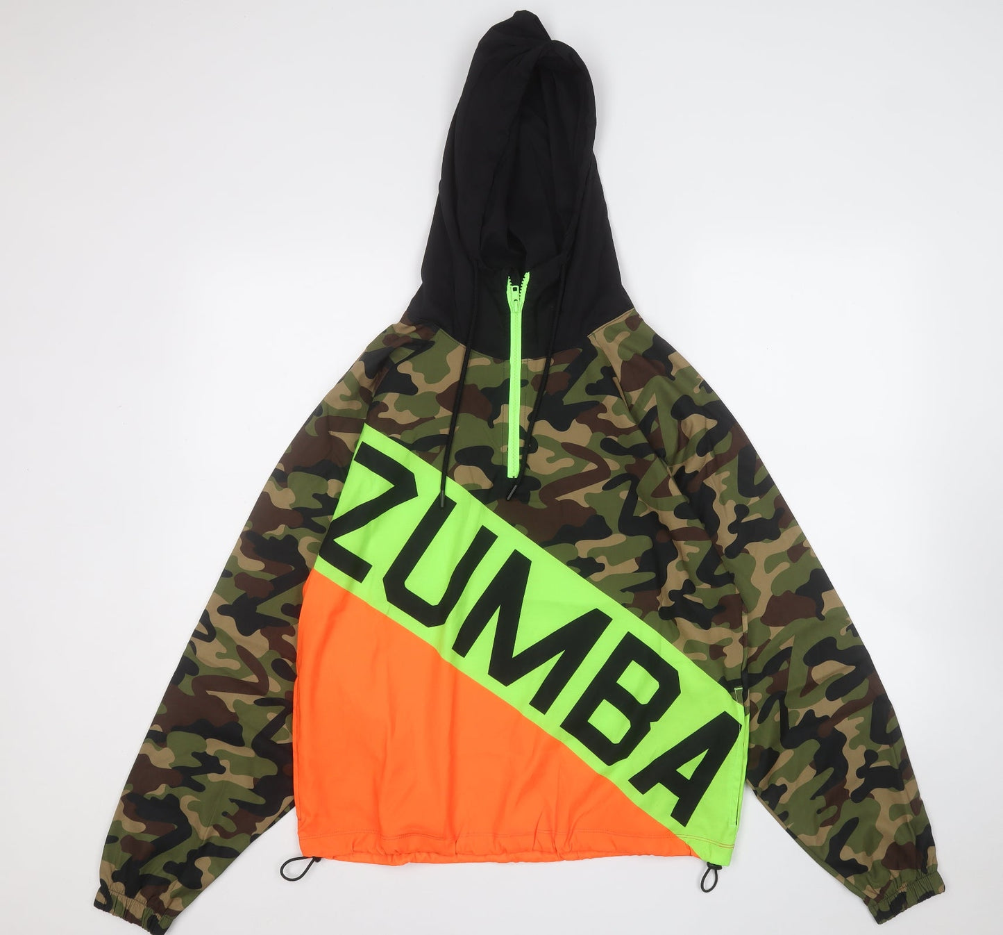 Mens UK Size M WE AR Multicoloured Windbreaker Coat