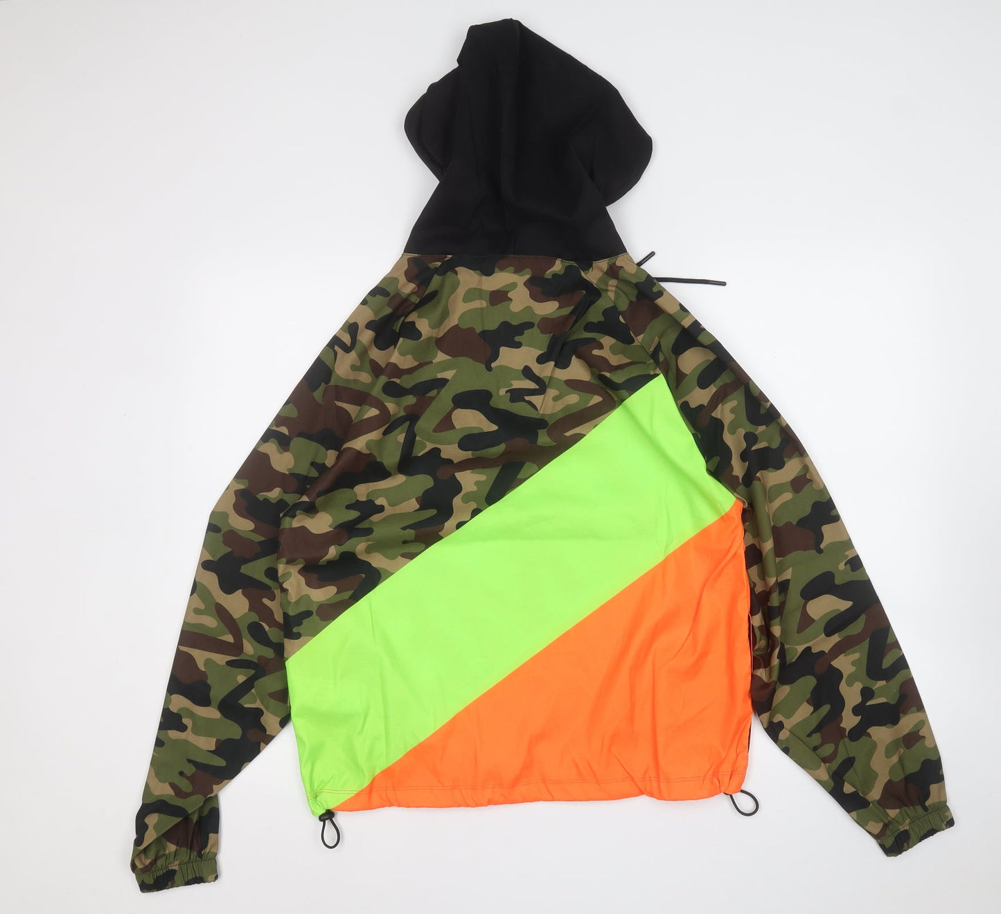 Mens UK Size M WE AR Multicoloured Windbreaker Coat