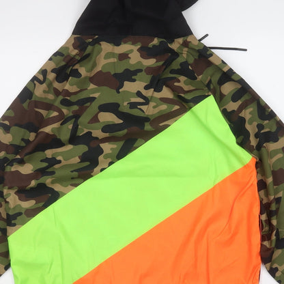 Mens UK Size M WE AR Multicoloured Windbreaker Coat