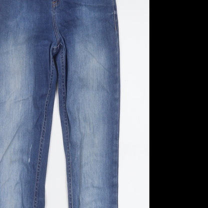 Colcci Womens Blue  Cotton Skinny Jeans Size 8 L26 in Regular