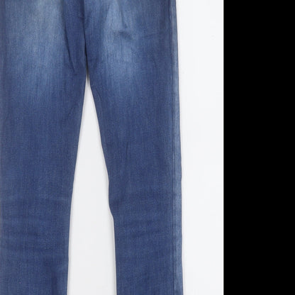 Colcci Womens Blue  Cotton Skinny Jeans Size 8 L26 in Regular