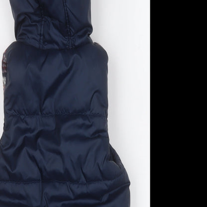 F&F Womens Blue   Gilet Coat