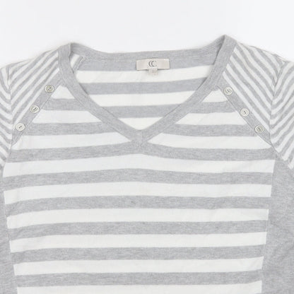 Womens UK Size S CC Grey Pullover Jumper