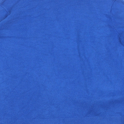 Womens UK Size S Marks and Spencer Blue Cardigan Jumper