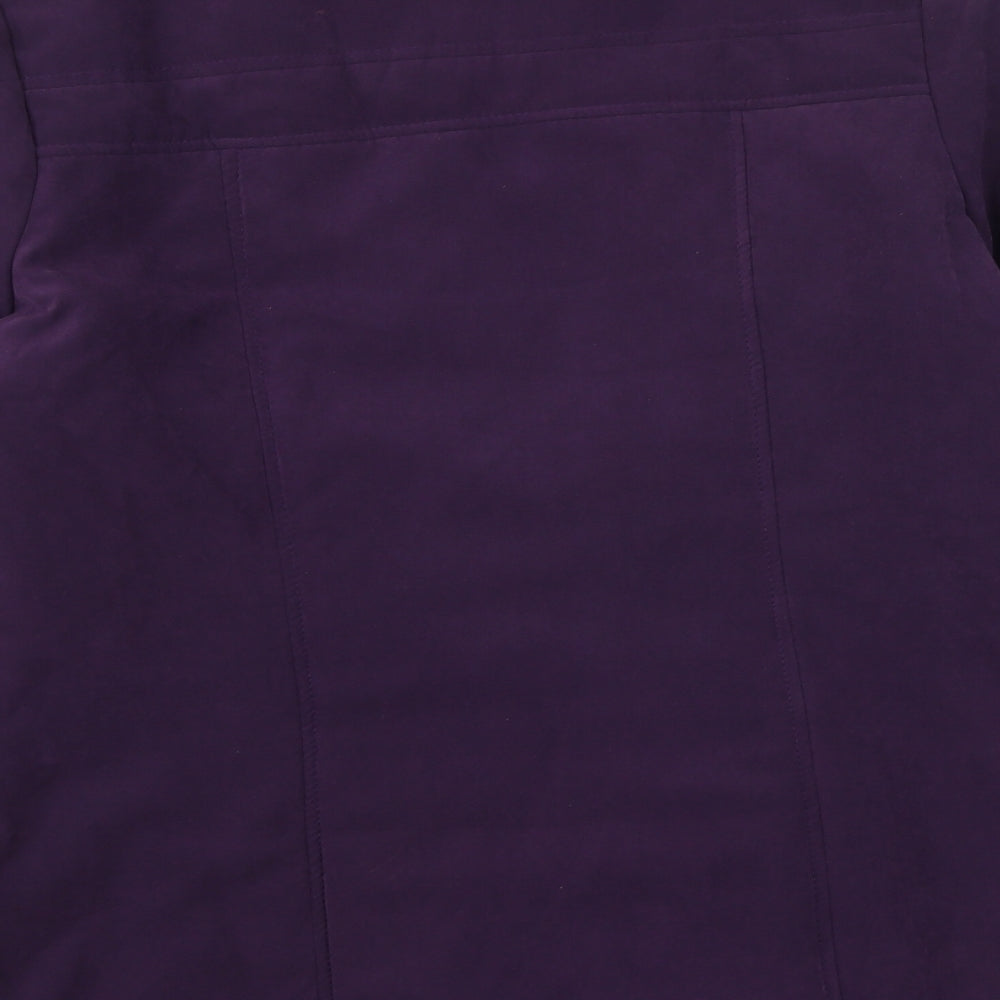 Womens UK Size 14 BHS Purple Parka Coat
