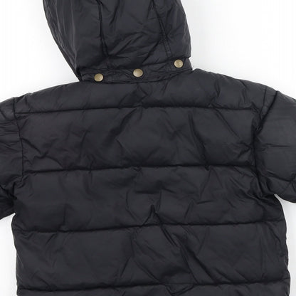 Gap  Boys Black   Puffer Jacket Coat Size XS