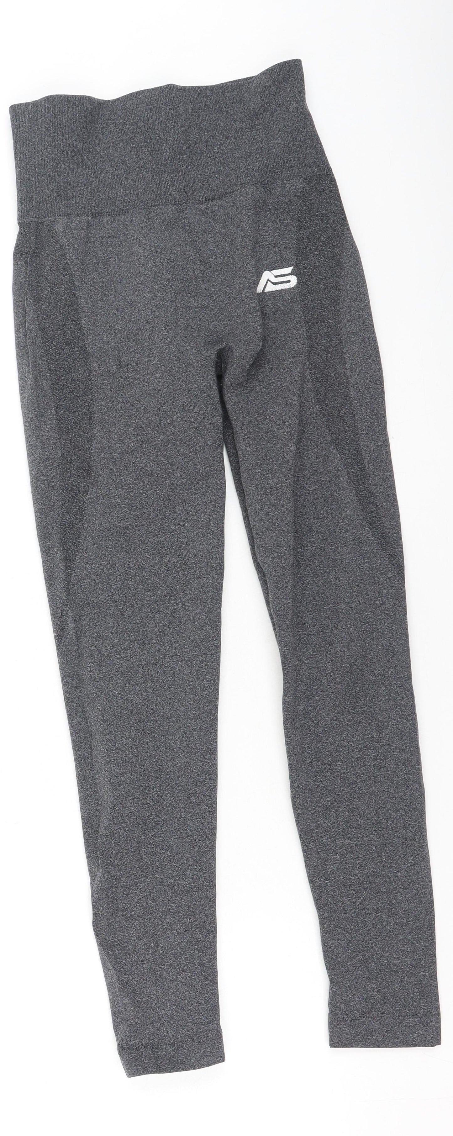 Apex Womens Grey  Nylon Jegging Leggings Size M L23.5 in