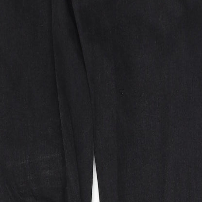 Denim & Co. Womens Grey  Cotton Skinny Jeans Size 38 L32 in Regular