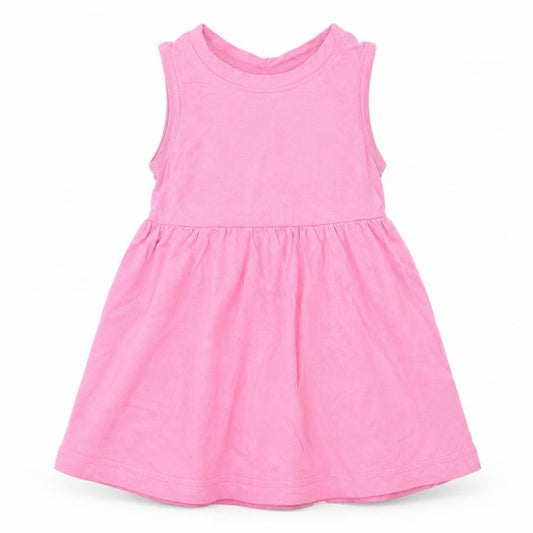 Preworn Girls Pink  Cotton A-Line  Size 2 Years  Crew Neck Pullover