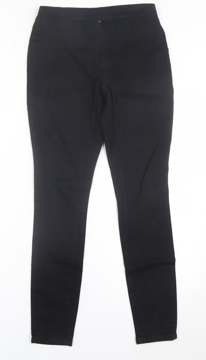 Womens UK Size 8 ASOS Regular Fit Jegging Black Trousers