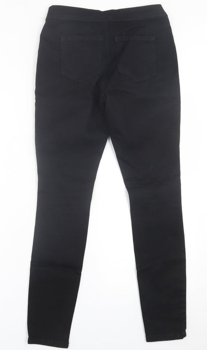 Womens UK Size 8 ASOS Regular Fit Jegging Black Trousers