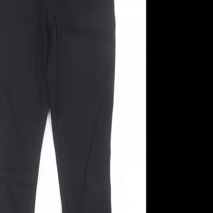 Womens UK Size 8 ASOS Regular Fit Jegging Black Trousers